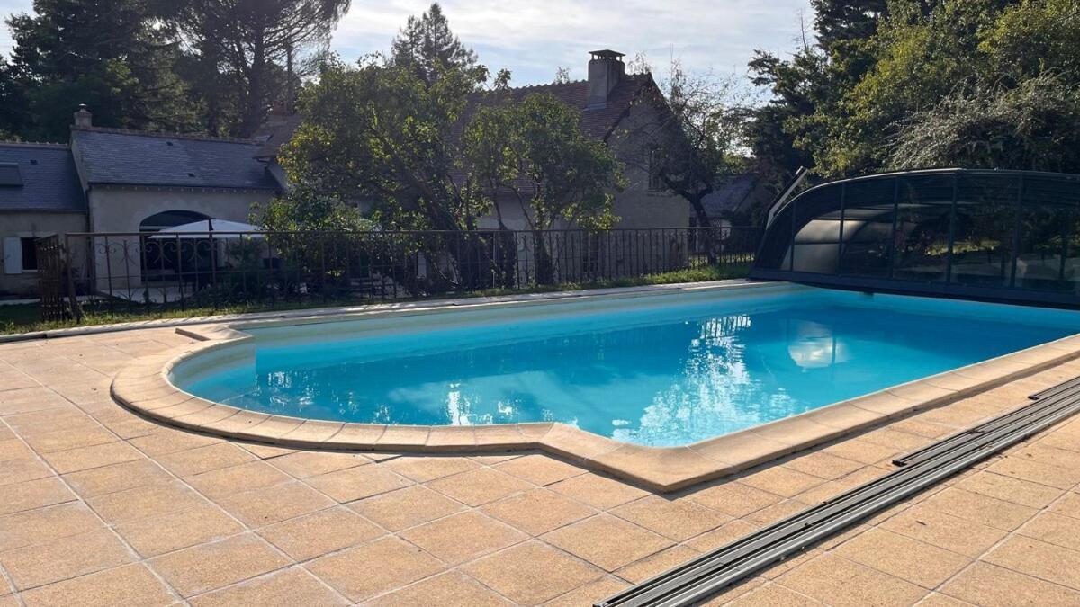 Le Clos Des Moriers 2 From Paris-piscine-12 Pers Villa *